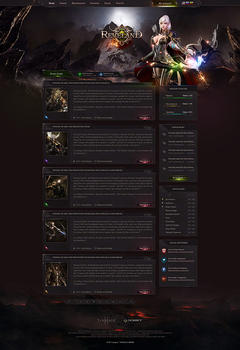 L2 Reveland Game Website Template