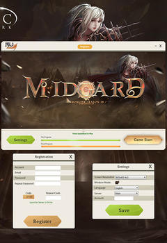 Midgard тема для лаунчеру IGCN